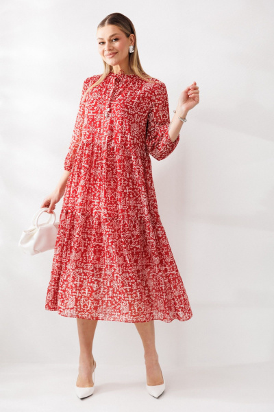 Платье Mubliz 290 красный - фото 23