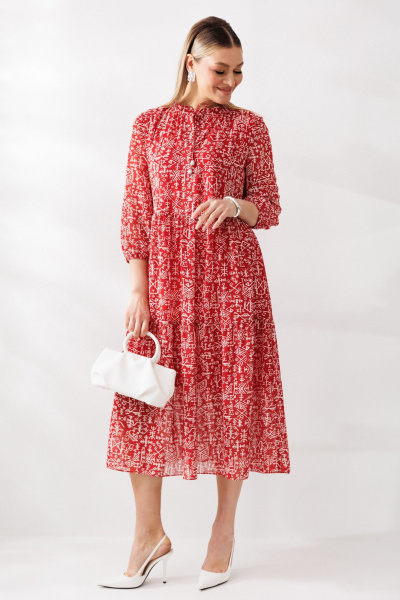 Платье Mubliz 290 красный - фото 22