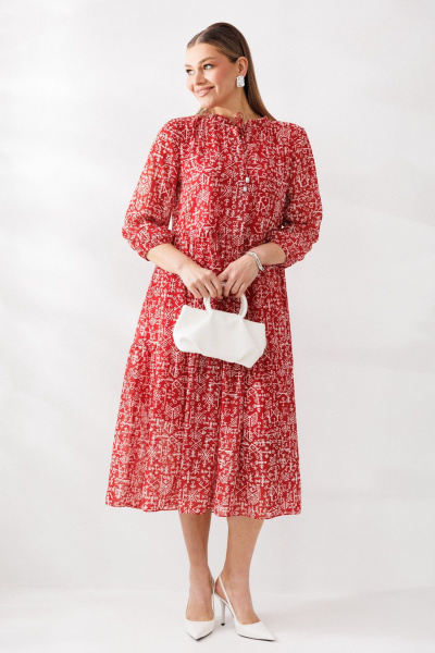 Платье Mubliz 290 красный - фото 20