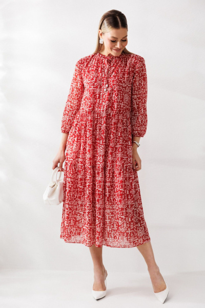 Платье Mubliz 290 красный - фото 18