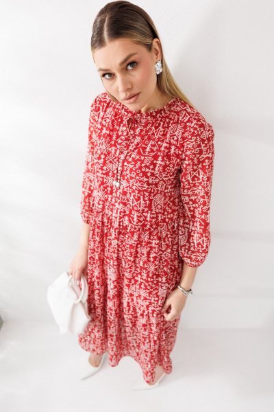 Платье Mubliz 290 красный - фото 16