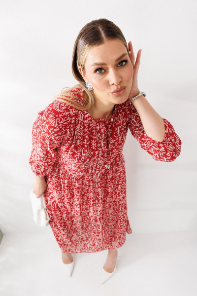 Платье Mubliz 290 красный - фото 15