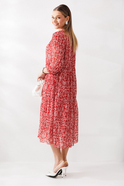 Платье Mubliz 290 красный - фото 13