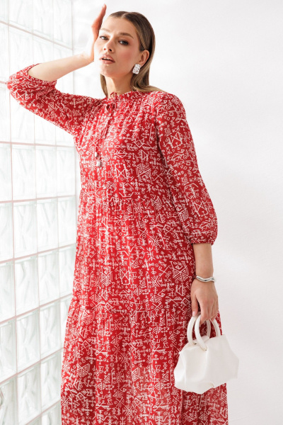 Платье Mubliz 290 красный - фото 10