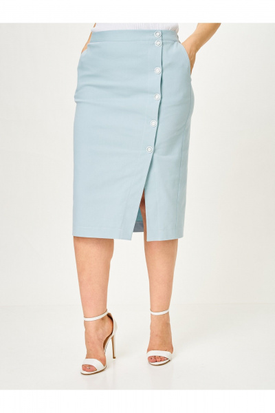 Жакет, юбка Vilena 1152 мята - фото 4