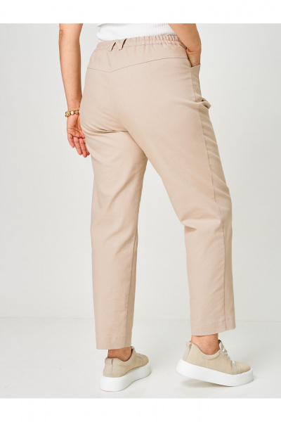 Брюки, жакет Vilena 1158 песок - фото 9