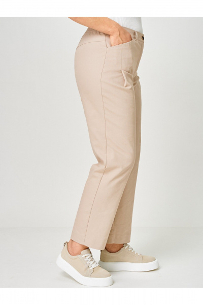 Брюки, жакет Vilena 1158 песок - фото 8