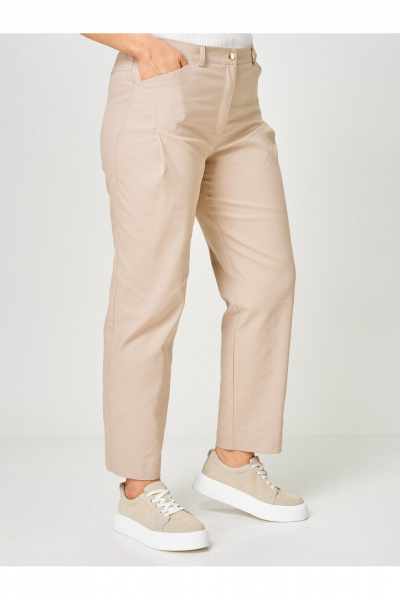 Брюки, жакет Vilena 1158 песок - фото 7