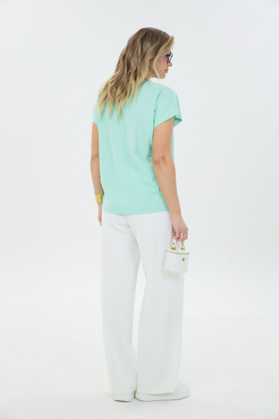 Брюки, джемпер LM К1940402 мята - фото 4