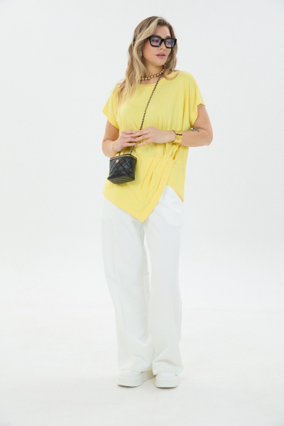 Брюки, джемпер LM К1940402 желтый - фото 2