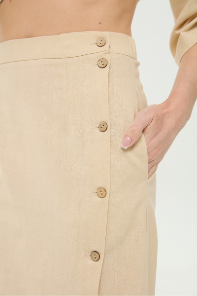 Юбка NikVa 971-10 песок - фото 3