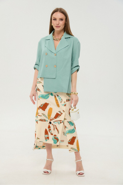 Юбка NikVa 971-8 бохо_мультиколор - фото 6