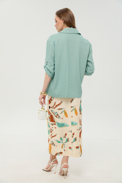 Юбка NikVa 971-8 бохо_мультиколор - фото 5