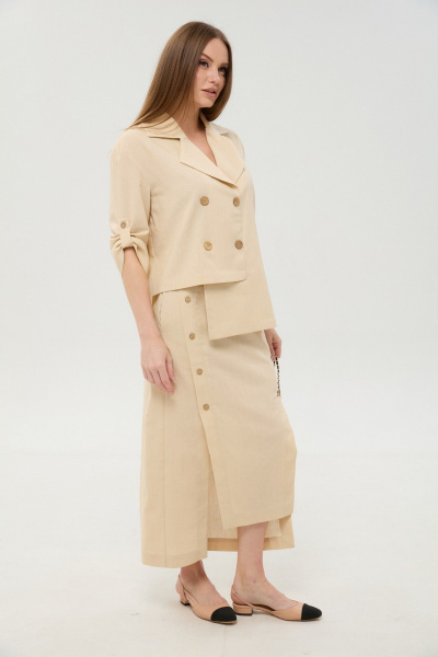 Жакет NikVa 973-8 песок - фото 6