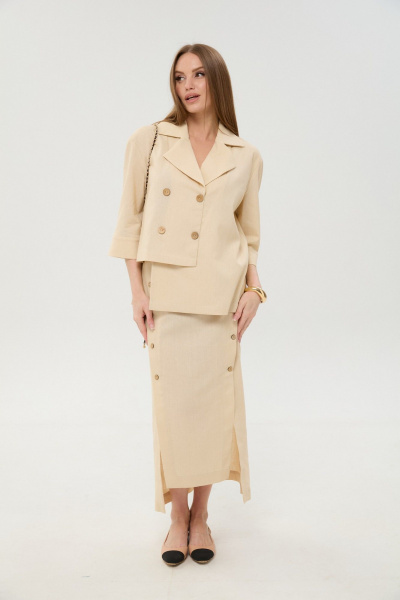 Жакет NikVa 973-8 песок - фото 2