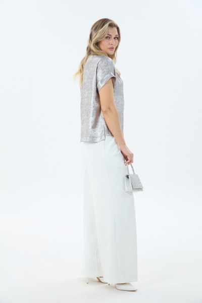 Блуза, брюки LM К194092 шиммер - фото 5