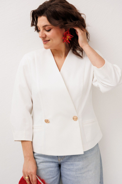 Жакет Anelli 1842 лебедь - фото 3