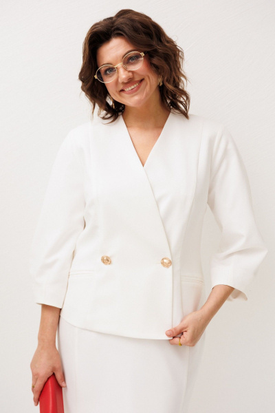 Жакет Anelli 1842 лебедь - фото 7