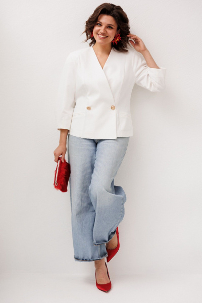 Жакет Anelli 1842 лебедь - фото 2