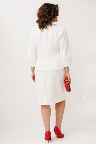 Жакет, юбка Anelli 1844 лебедь - фото 7