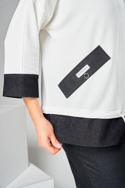 Брюки, бомбер Асолия 1517 серый - фото 8