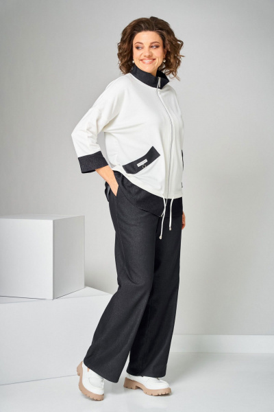 Брюки, бомбер Асолия 1517 серый - фото 4