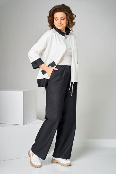 Брюки, бомбер Асолия 1517 серый - фото 3