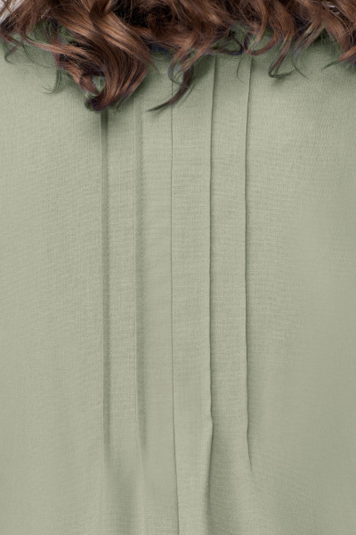 Платье Мишель стиль 1115-2 оливковый - фото 7