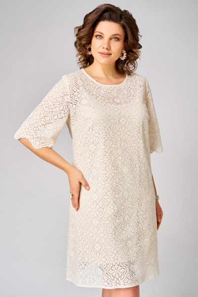 Платье Мишель стиль 1361 бежевый - фото 6