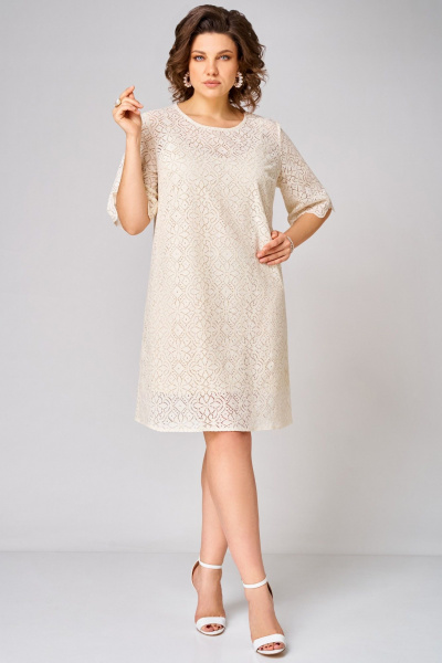 Платье Мишель стиль 1361 бежевый - фото 1