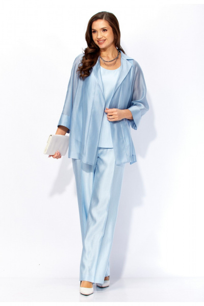 Блуза, брюки, топ TAiER 1429 голубой - фото 1