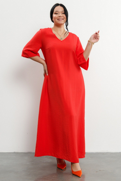 Платье Romgil РТ0069-ВИ4 алый - фото 1