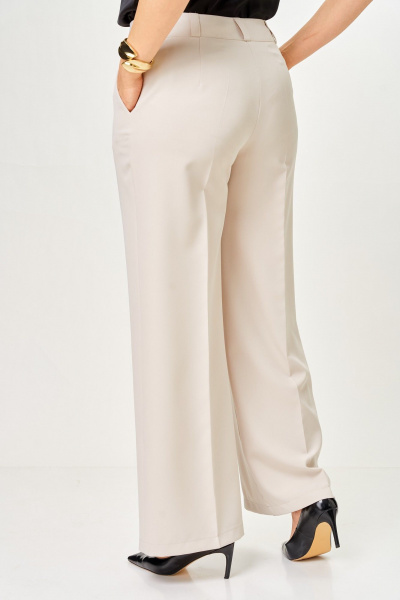 Брюки, жакет ANASTASIA MAK 1277 бежевый - фото 12