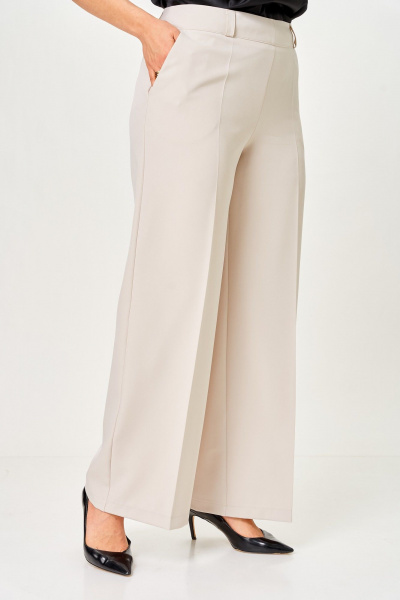 Брюки, жакет ANASTASIA MAK 1277 бежевый - фото 11
