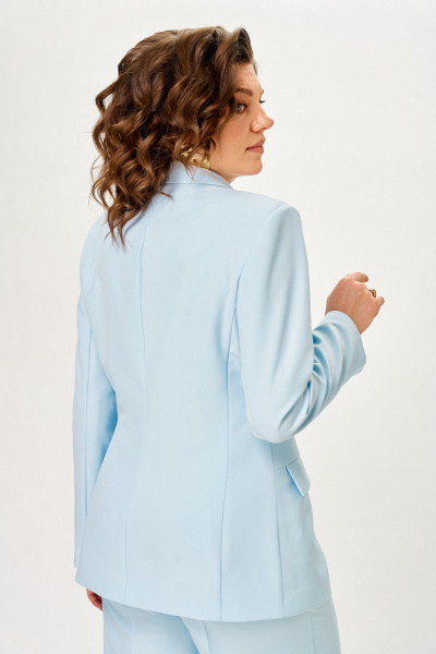Брюки, жакет ANASTASIA MAK 1277 голубой - фото 9