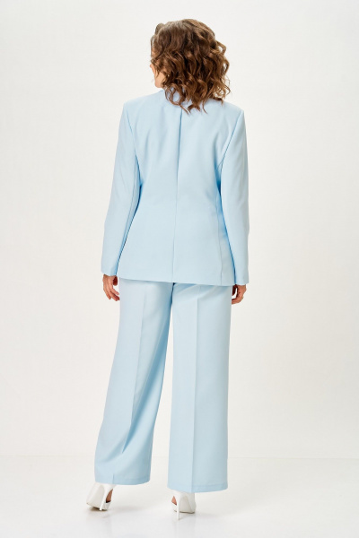 Брюки, жакет ANASTASIA MAK 1277 голубой - фото 6