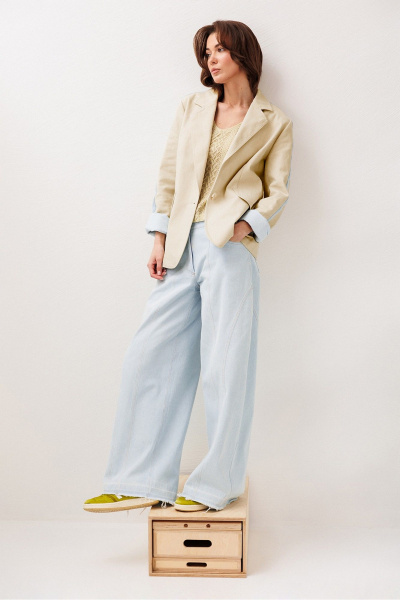 Жакет Butеr 3286 бежевый - фото 6