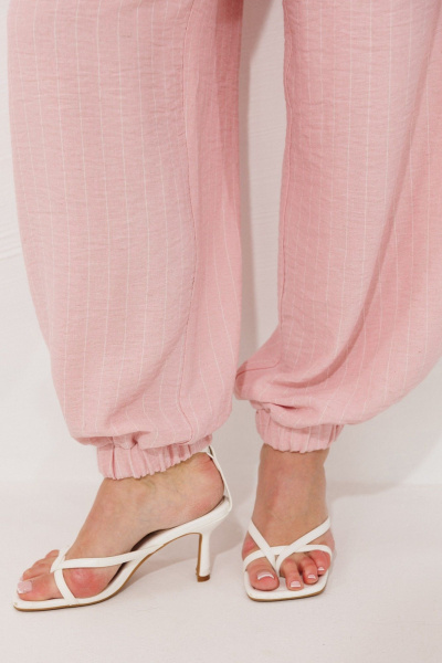 Брюки, жилет Мода Юрс 26-2978 пудра - фото 8