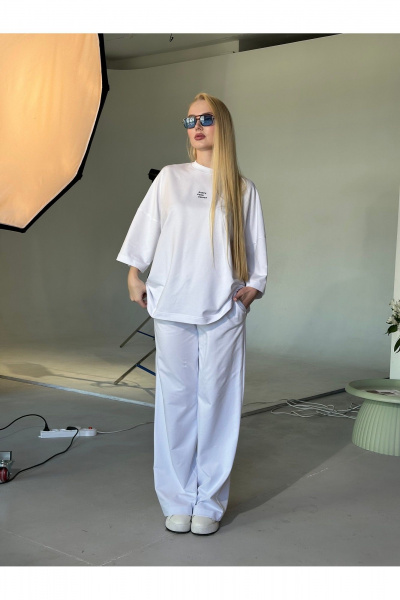 Брюки, майка ICY Street 25ICY095 белый - фото 1