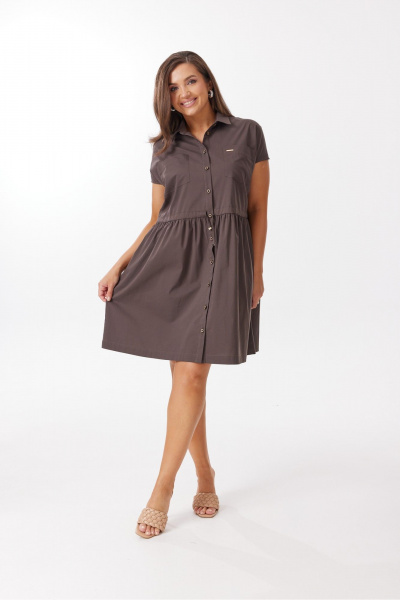 Платье ICY Street 25ICY086 шоколад - фото 3