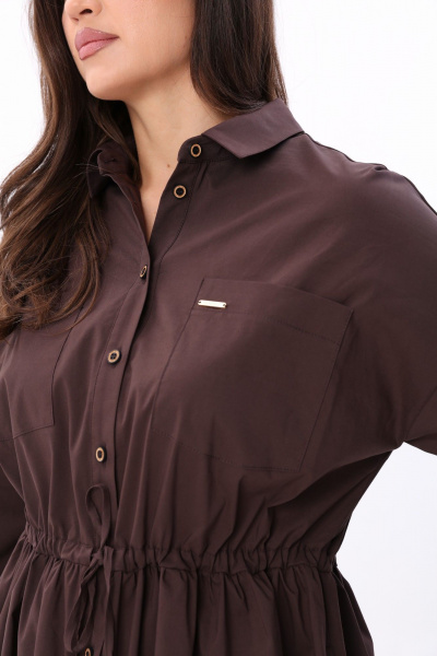 Платье ICY Street 25ICY086 шоколад - фото 2