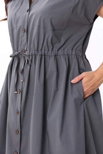 Платье ICY Street 25ICY086 графит - фото 7