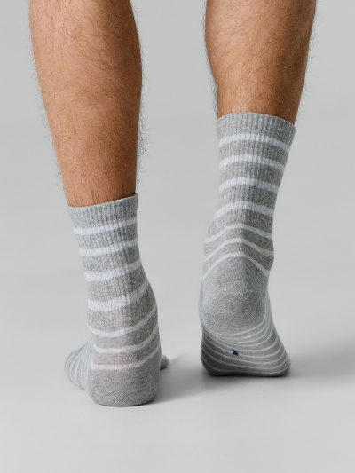 Носки Mark Formelle 106K-3583/26106K серый_меланж_рис.3583 - фото 2