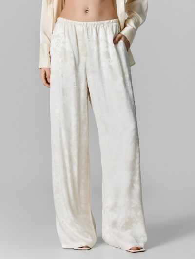 Брюки Mark Formelle 182544/25-41036П-9 цветы_на_молочном - фото 1