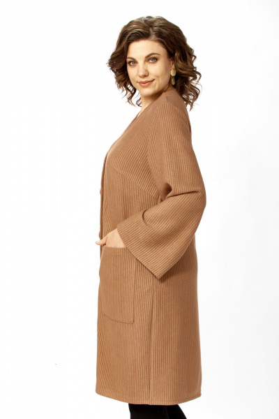 Кардиган Avenue 0340-2 желто-коричневый - фото 5