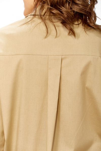Рубашка Avenue 0343-2 песочный - фото 7