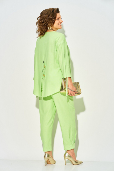 Блуза, брюки Liliana 1450Н яблоко - фото 7