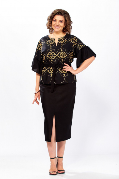 Блуза, юбка Mira Fashion 5685 - фото 1