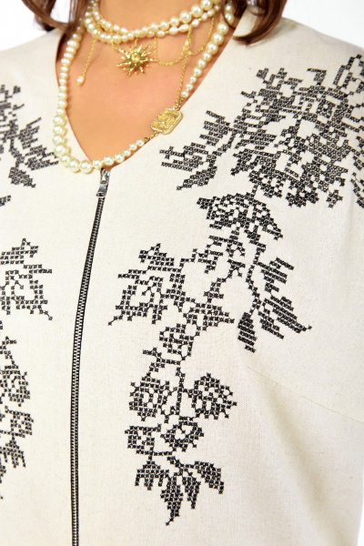 Брюки, жакет Grace for you 281 бежевый - фото 4