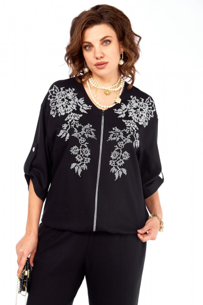 Брюки, жакет Grace for you 281 черный - фото 7